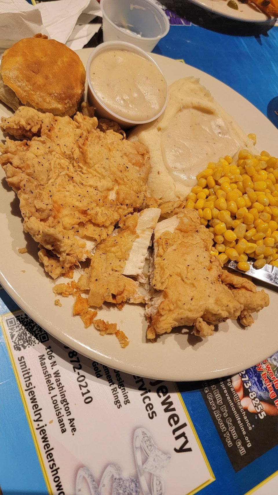 Chicken Fried Chicken and Potatoes